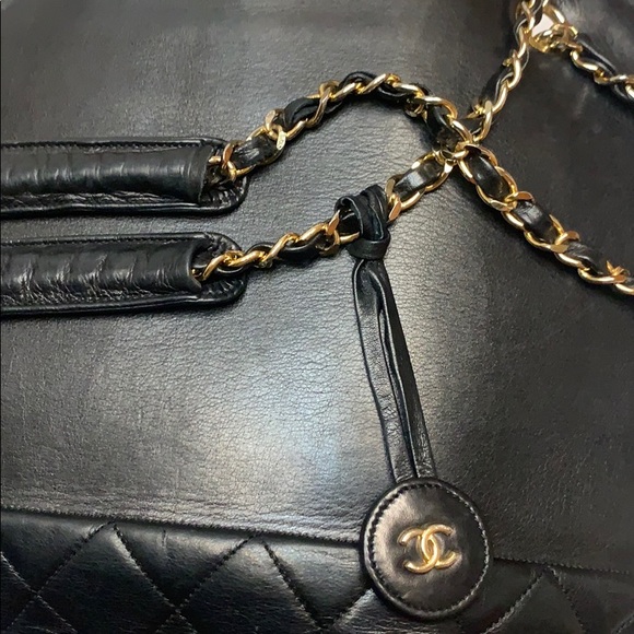 Vintage CHANEL handbag 12 x 10 - SALE - Picture 14 of 16